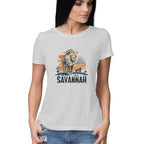 Women's Savannah Design Printed T-Shirt