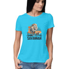 Women's Savannah Design Printed T-Shirt
