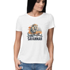 Women's Savannah Design Printed T-Shirt
