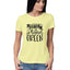 Women's Keep The Planet Green Graphics Printed T-Shirt