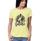 Women's Save Our Earth To Future Graphics Printed T-Shirt