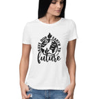 Women's Save Our Earth To Future Graphics Printed T-Shirt