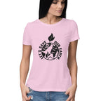 Women's Let's Save Our Earth Graphics Printed T-Shirt