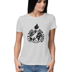 Women's Let's Save Our Earth Graphics Printed T-Shirt