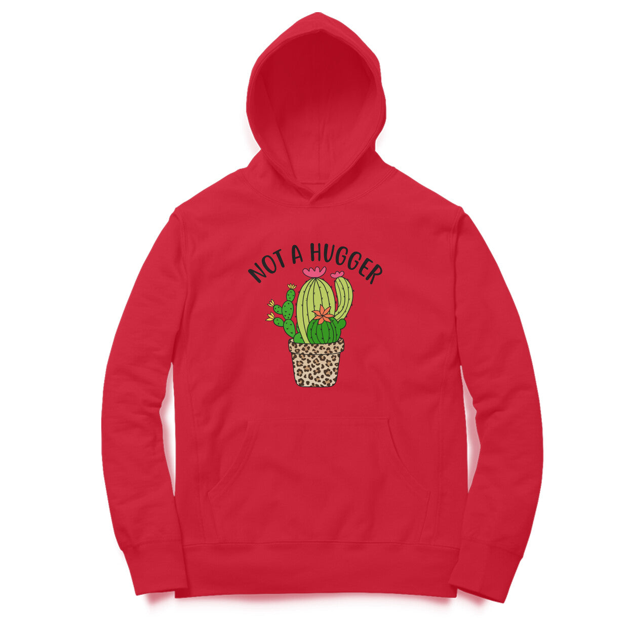 Men's Not A Hugger Sarcastic Quotes Hoodies