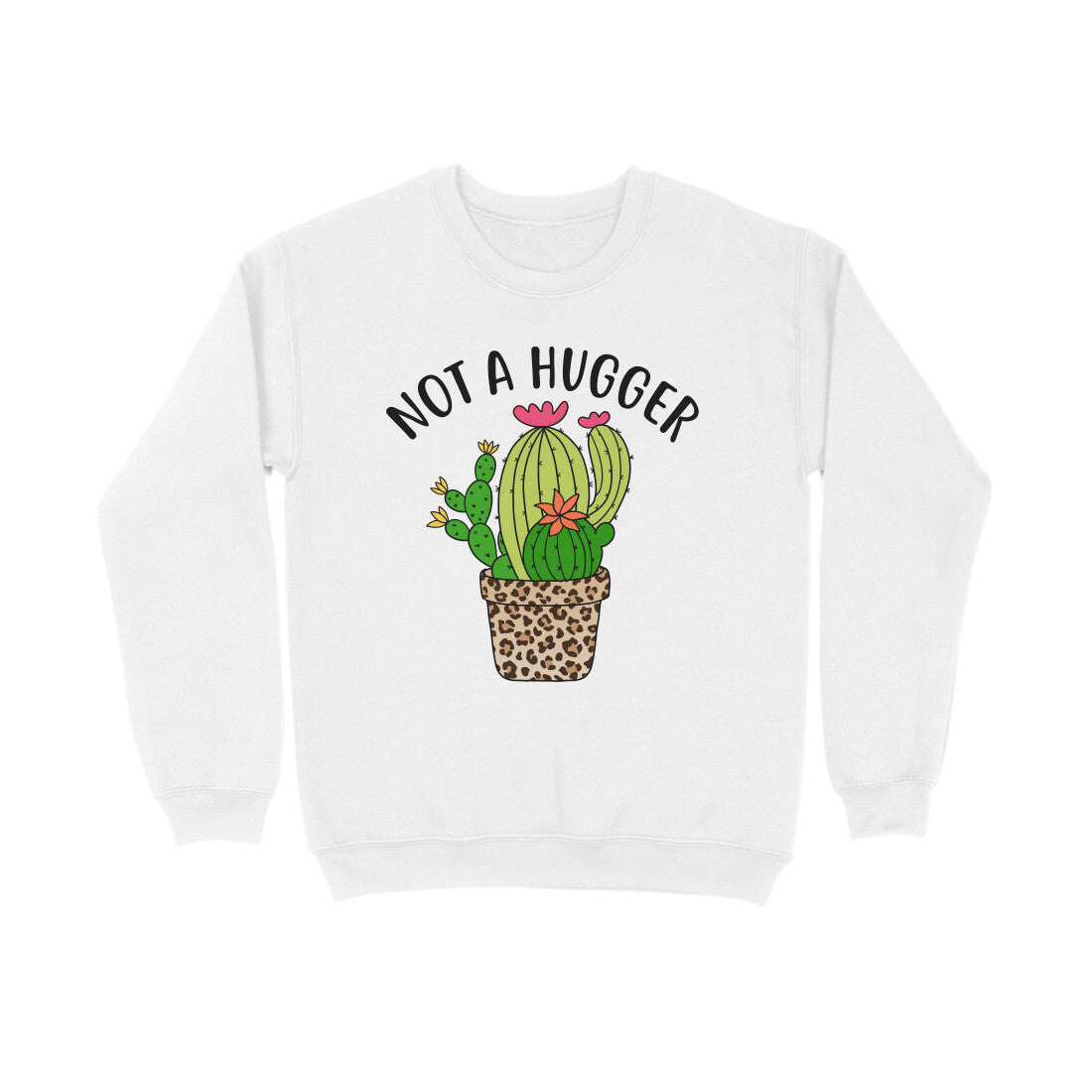 Men's Not A Hugger Sarcastic Quotes Sweatshirts