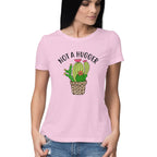 Women's Not A Hugger Sarcastic Quotes T-Shirt