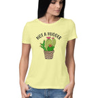 Women's Not A Hugger Sarcastic Quotes T-Shirt