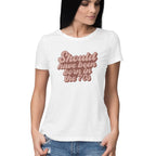 Women's Born in 70's Design Printed T-Shirt