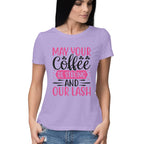 Women's Make Your Coffee Design Printed T-Shirt