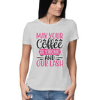 Women's Make Your Coffee Design Printed T-Shirt