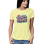 Women's Groovy Dreams Graphics Printed T-Shirt
