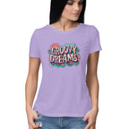 Women's Groovy Dreams Graphics Printed T-Shirt