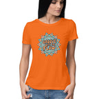 Women's Groove With The Flow Graphics Printed T-Shirt