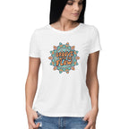 Women's Groove With The Flow Graphics Printed T-Shirt