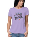 Women's Groovy Galaxy Graphics Printed T-Shirt