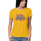 Women's Groovy Revolution Graphics Printed T-Shirt