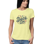 Women's Disco Diva Graphics Printed T-Shirt