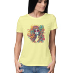 Women's feeling groovy Graphics Printed T-Shirt