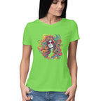 Women's feeling groovy Graphics Printed T-Shirt