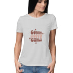 Women's Gorgeous Groovy Girls Design Printed T-Shirt