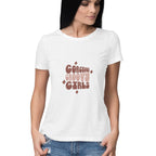 Women's Gorgeous Groovy Girls Design Printed T-Shirt