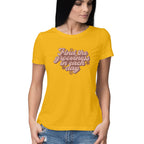Women's Find The Grooviness in Each Day Design Printed T-Shirt