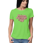 Women's Find The Grooviness in Each Day Design Printed T-Shirt