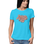 Women's Find The Grooviness in Each Day Design Printed T-Shirt