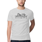 Men's Don't Be Discouraged Design Printed T-Shirt