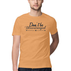 Men's Don't Be Discouraged Design Printed T-Shirt