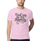 Men's Find Joy In The Journey Design Printed T-Shirt