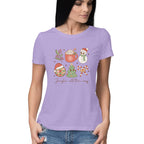 Women's Jungle all the way Graphics Printed T-Shirt