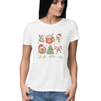 Women's Jungle all the way Graphics Printed T-Shirt