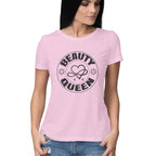 Women's Beauty Queen Design Printed T-Shirt
