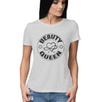 Women's Beauty Queen Design Printed T-Shirt
