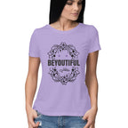 Women's Beyoutiful Design Printed T-Shirt