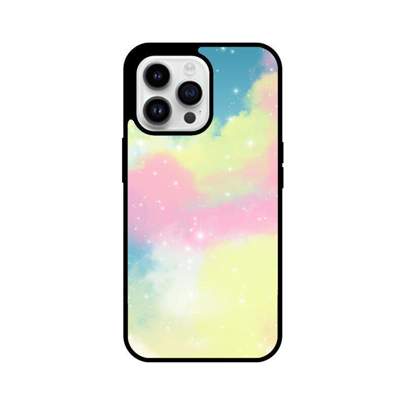 Pastel Mix1 Graphics Printed Glass Phone Cases from Creativeya