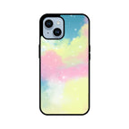 Pastel Mix1 Graphics Printed Glass Phone Cases from Creativeya