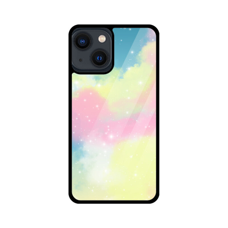 Pastel Mix1 Graphics Printed Glass Phone Cases from Creativeya