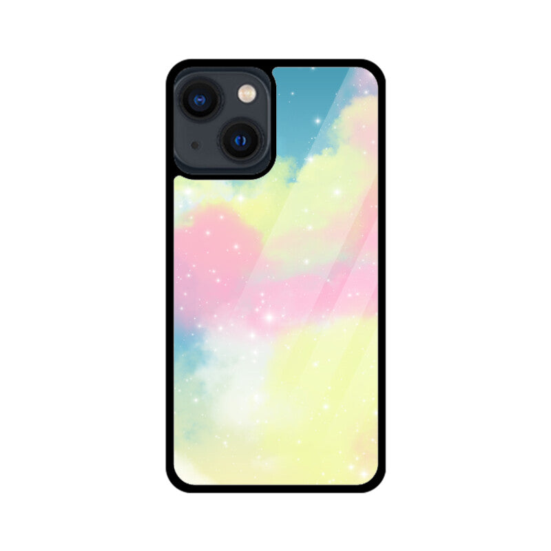 Pastel Mix1 Graphics Printed Glass Phone Cases from Creativeya