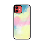 Pastel Mix1 Graphics Printed Glass Phone Cases from Creativeya