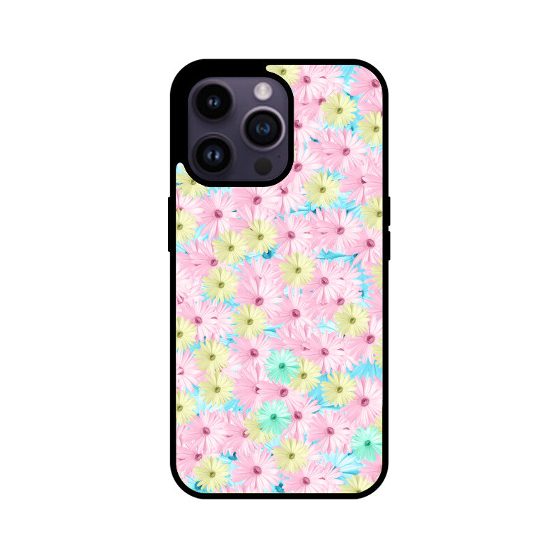 Pastel Mix Graphics Printed Glass Phone Cases from Creativeya