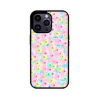 Pastel Mix Graphics Printed Glass Phone Cases from Creativeya