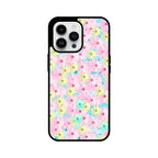 Pastel Mix Graphics Printed Glass Phone Cases from Creativeya