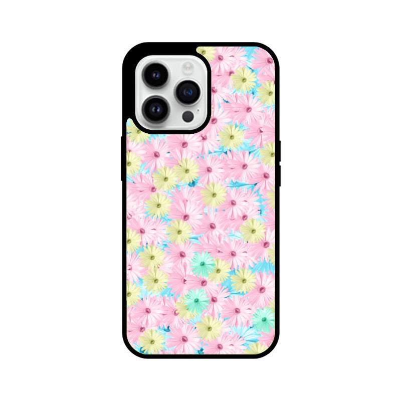 Pastel Mix Graphics Printed Glass Phone Cases from Creativeya