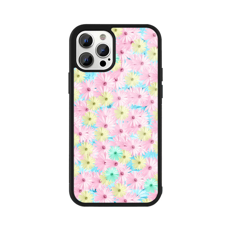 Pastel Mix Graphics Printed Glass Phone Cases from Creativeya