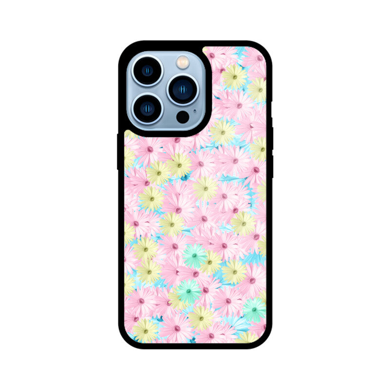 Pastel Mix Graphics Printed Glass Phone Cases from Creativeya