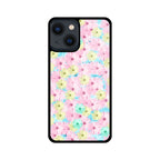 Pastel Mix Graphics Printed Glass Phone Cases from Creativeya