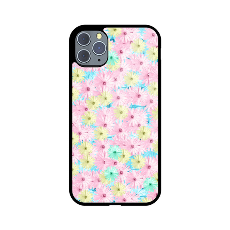 Pastel Mix Graphics Printed Glass Phone Cases from Creativeya